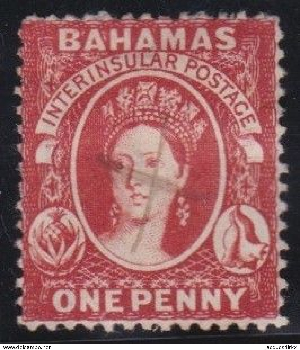 Bahamas        .   SG    .    33    .     O      .    Cancelled - 1859-1963 Crown Colony