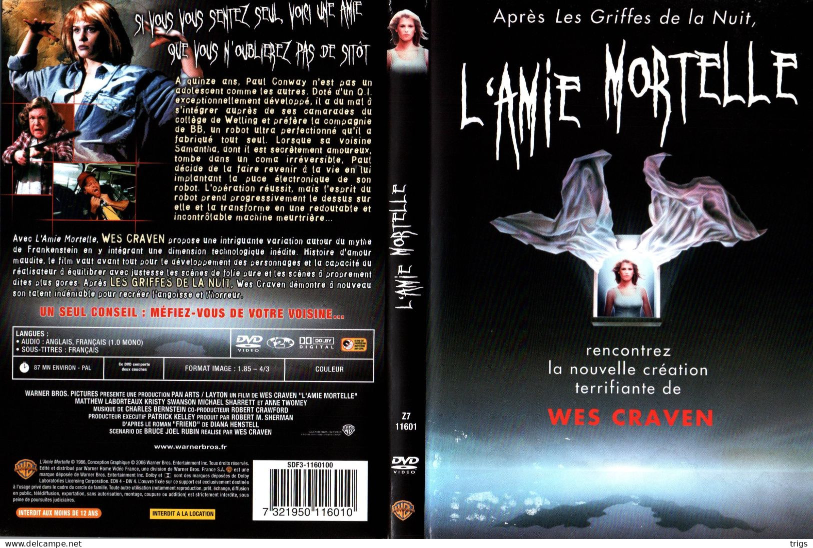 DVD - L'Amie Mortelle - Horreur