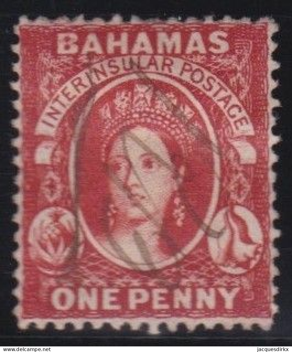 Bahamas        .   SG    .    33    .     O      .    Cancelled - 1859-1963 Colonia Britannica