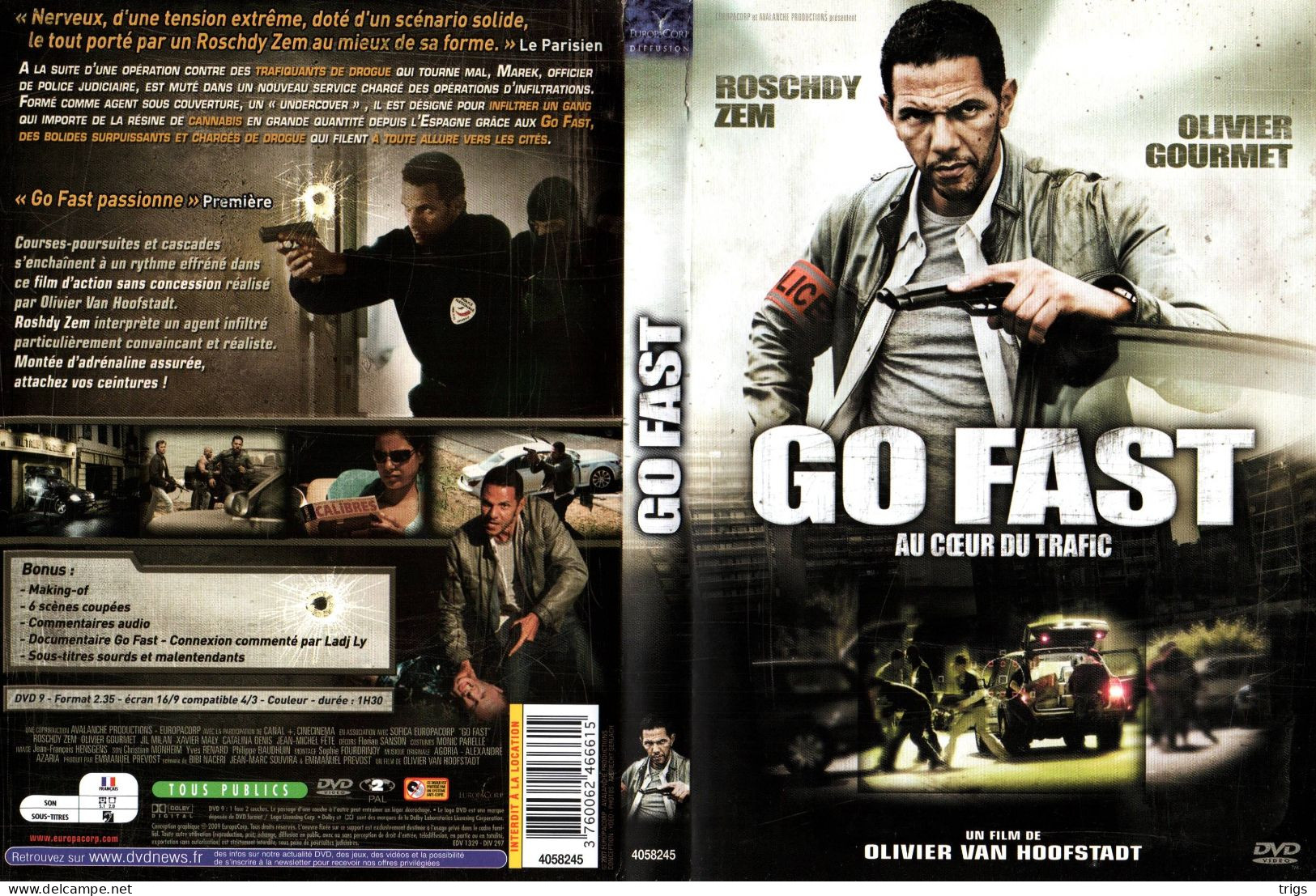 DVD - Go Fast - Policiers