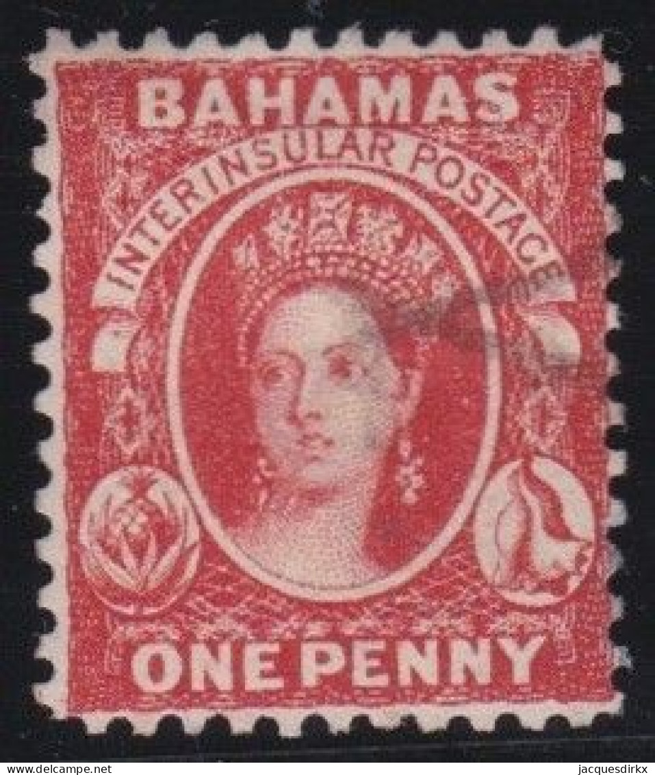 Bahamas        .   SG    .    40 X   .   Wmk Reversed     .     O      .    Cancelled - 1859-1963 Kronenkolonie