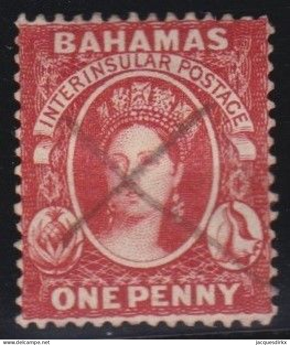 Bahamas        .   SG    .    42 X    .     O      .    Cancelled - 1859-1963 Colonia Británica