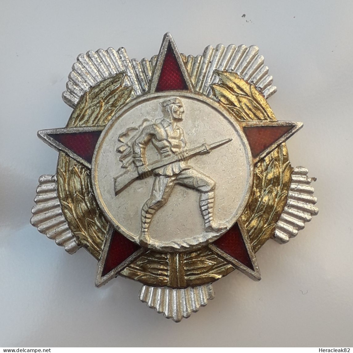 Albania Order For Bravery, I Class RRRR, 100% Original - Sonstige & Ohne Zuordnung