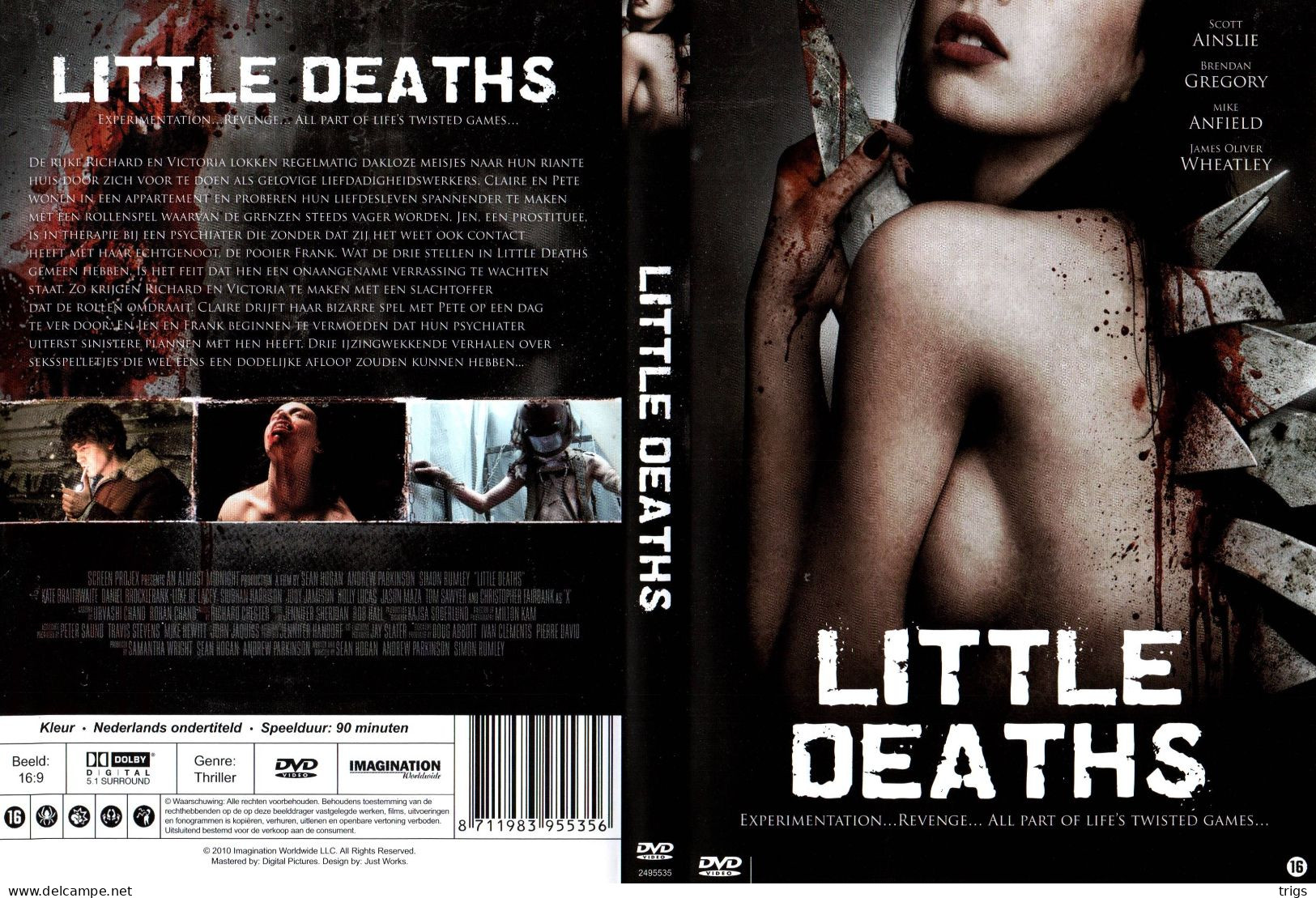 DVD - Little Deaths - Horror