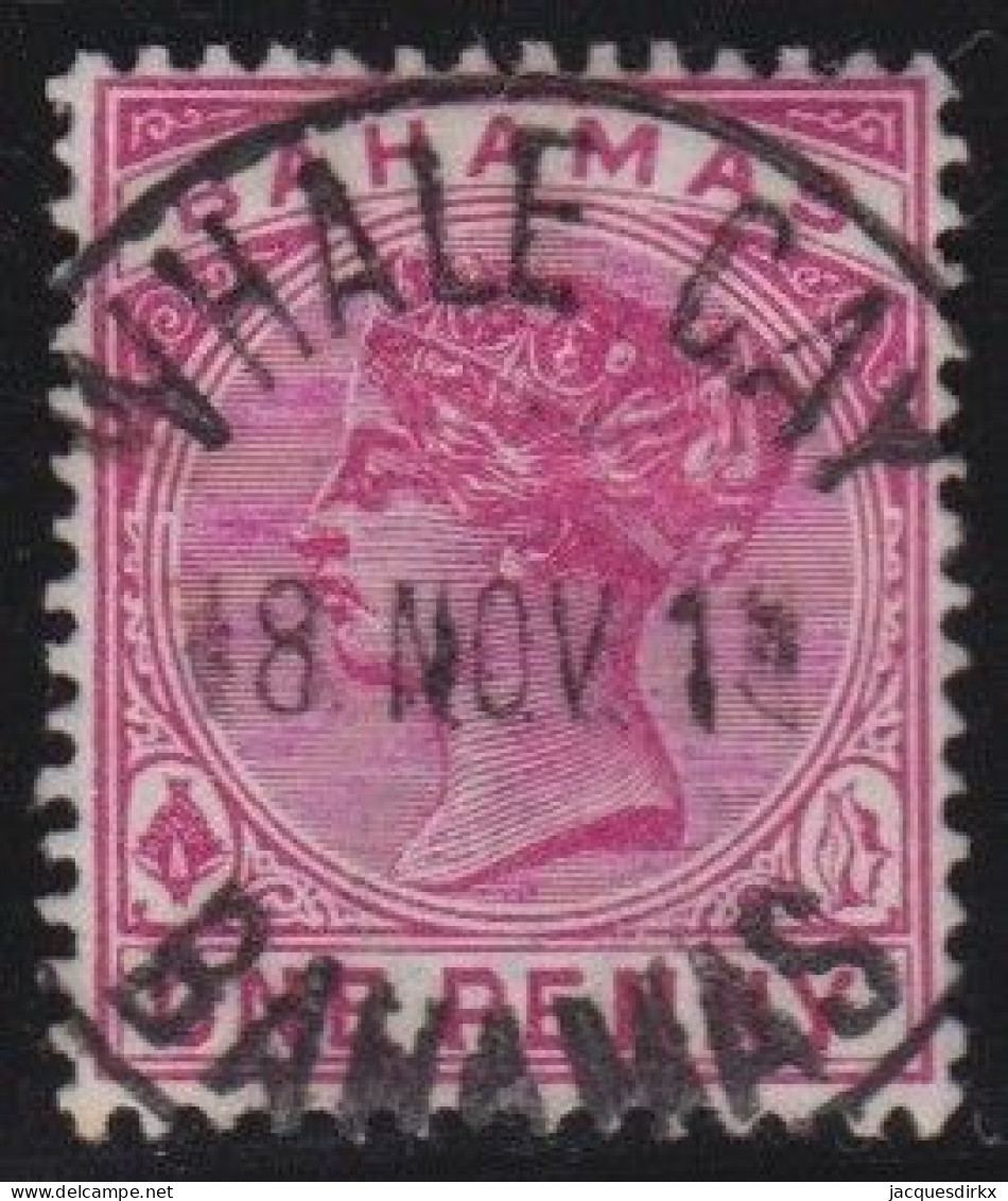 Bahamas        .   SG    .   49  (2 Scans)  .   Whale Cay      .     O      .    Cancelled - 1859-1963 Colonie Britannique