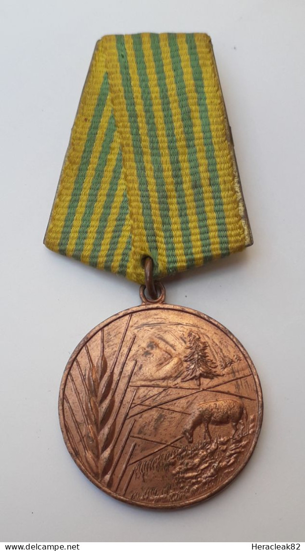 Albania Medal For Distinguish Work In Agiculture Economy, R, 100% Original - Other & Unclassified