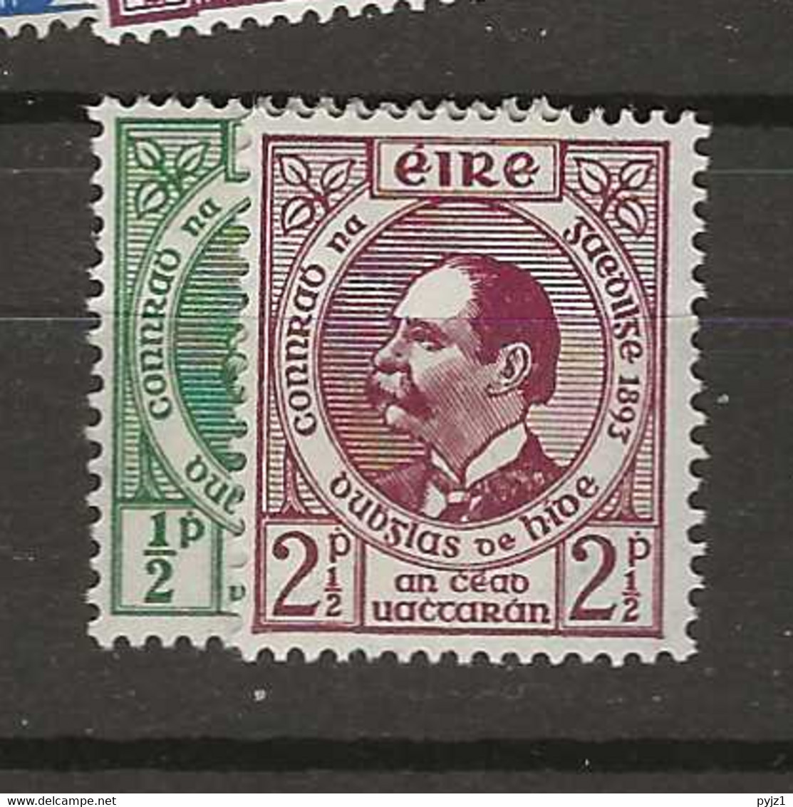 1943 MH Ireland Mi 89-90 - Ungebraucht