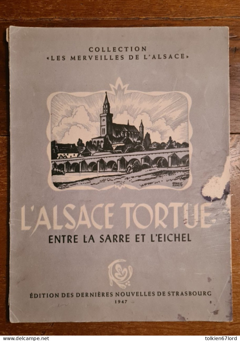 ALSACE BOSSUE 67 SARRE EICHEL 1947 - Alsace