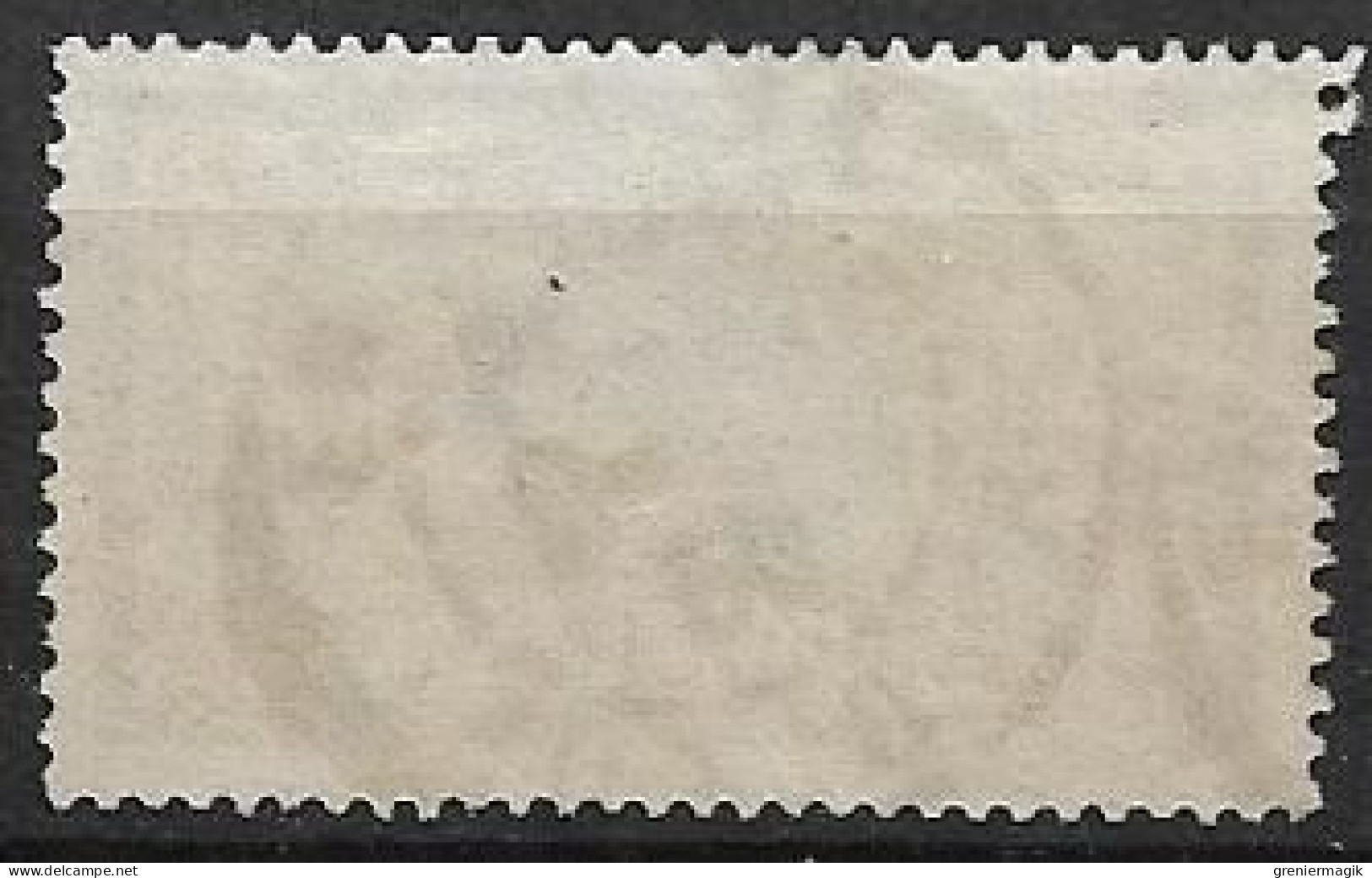 France N°120c Merson 50c Variété Sans Teinte De Fond Oblitéré Paris 83 Rue Bleue 1903 - Oblitérés