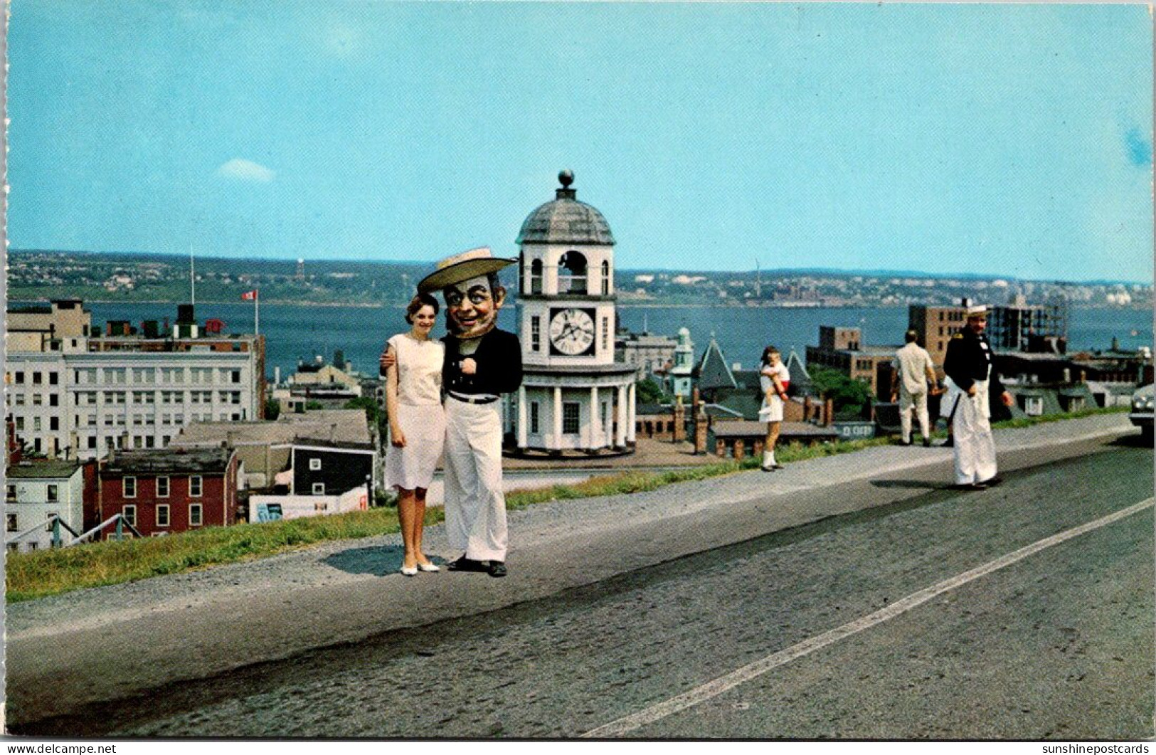 Canada Halifax Jolly Tar Welcoming Pretty Lady To Citadel On Natal Day - Halifax