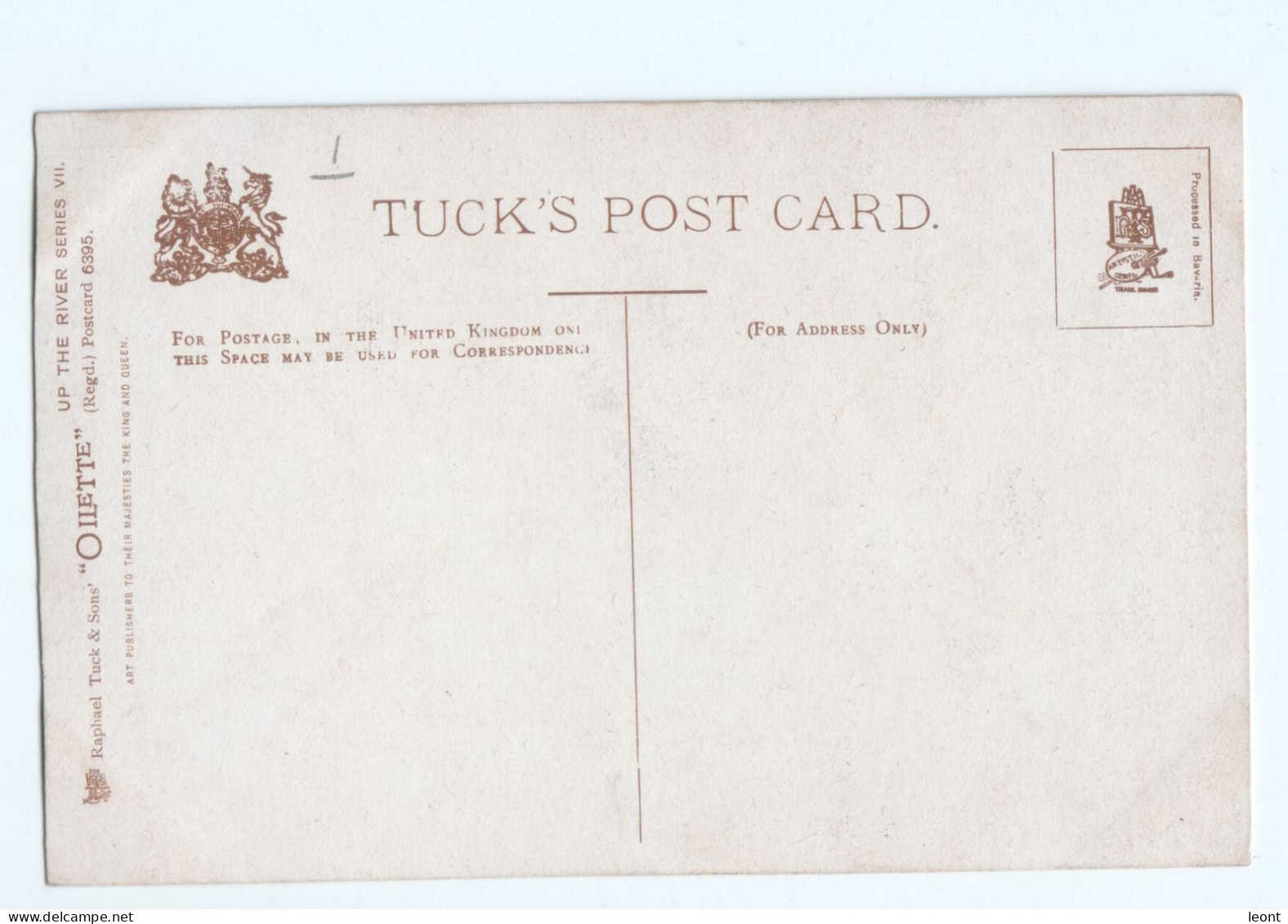 England - Sonning - Berkshire - Oilette - Tuck's Postcard - Up The River Series - Not Used - Nr. 6395 - Reading