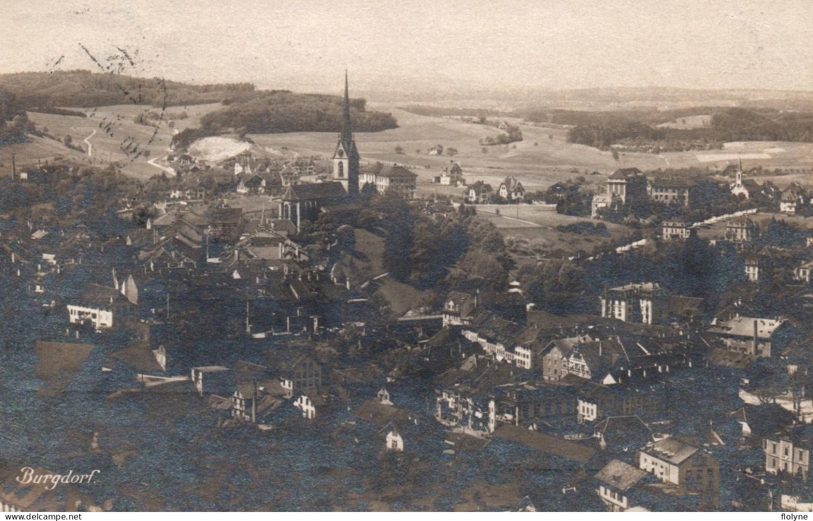 Burgdorf - Panorama Du Village - Suisse Switzerland Schweiz - Sonstige & Ohne Zuordnung