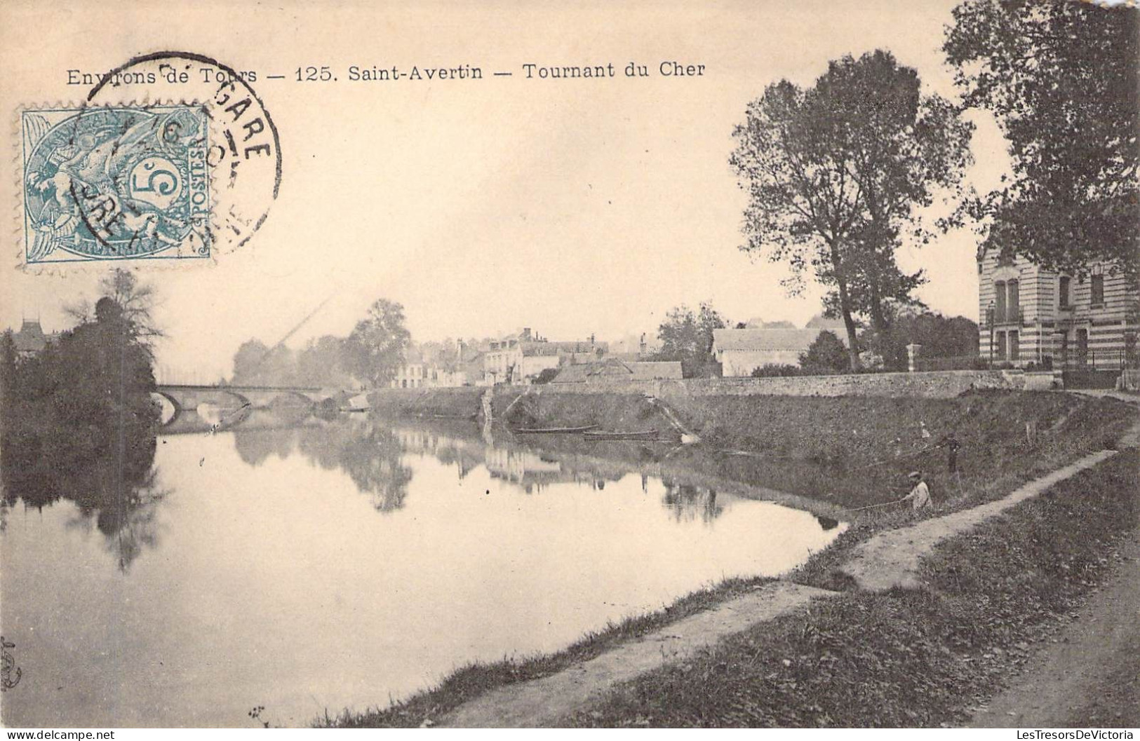 FRANCE - 37 - SAINT AVERTIN - Tournant Du Cher - Carte Postale Ancienne - Saint-Avertin