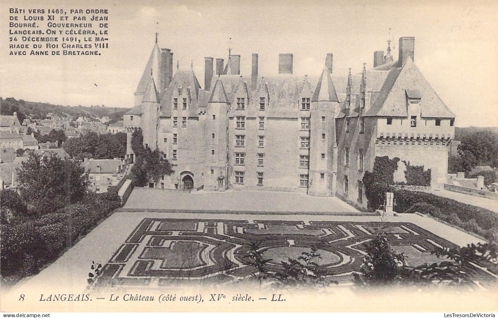 FRANCE - 37 - LANGEAIS - Le Château XVe Siècle - LL - Carte Postale Ancienne - Langeais