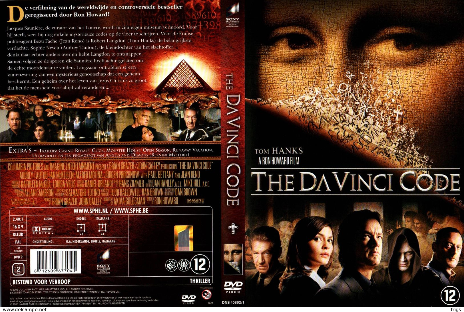 DVD - The Da Vinci Code - Policiers