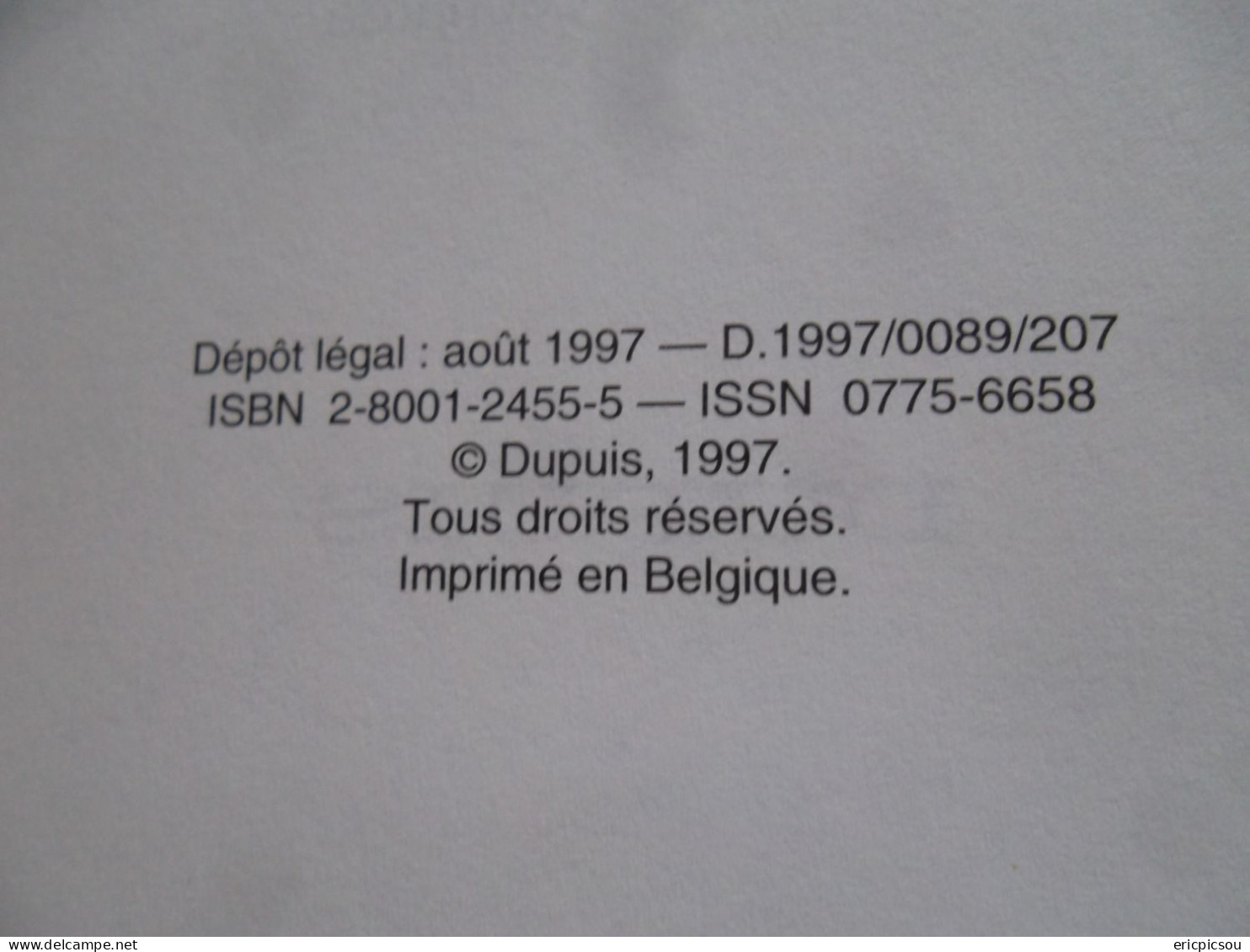 Cédric N11 E.O.1997 - Cédric