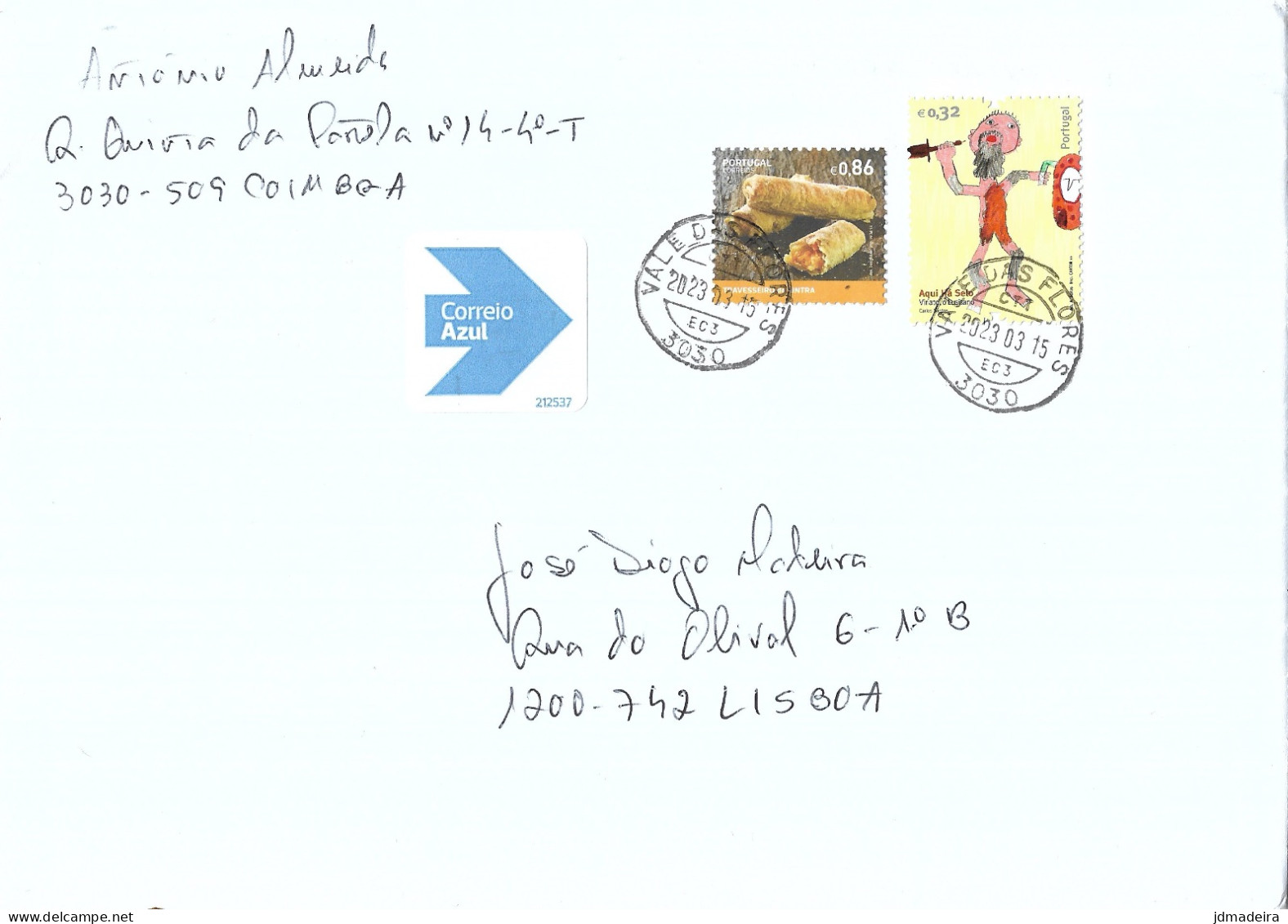 Portugal Cover - Lettres & Documents