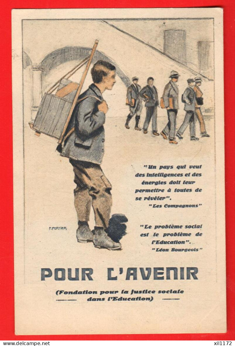 GLF-34  Politique  Pour L'Avenir. Fondation Pour La Justice Sociale Dans L'Education. Ecole,Université. Circ. 1912 - Autres & Non Classés