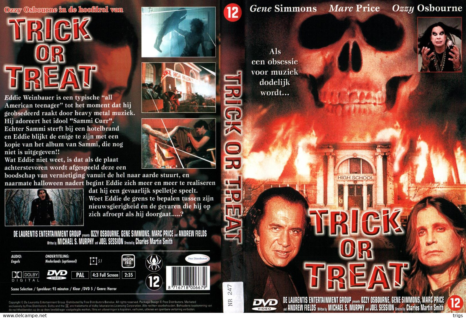 DVD - Trick Or Treat - Horror