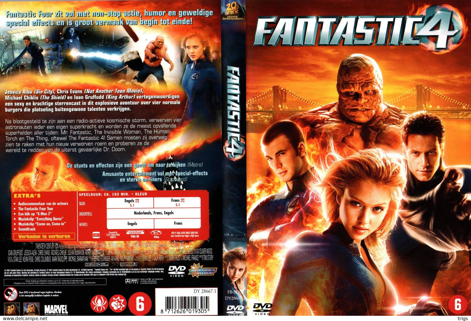 DVD - Fantastic 4 - Action, Aventure