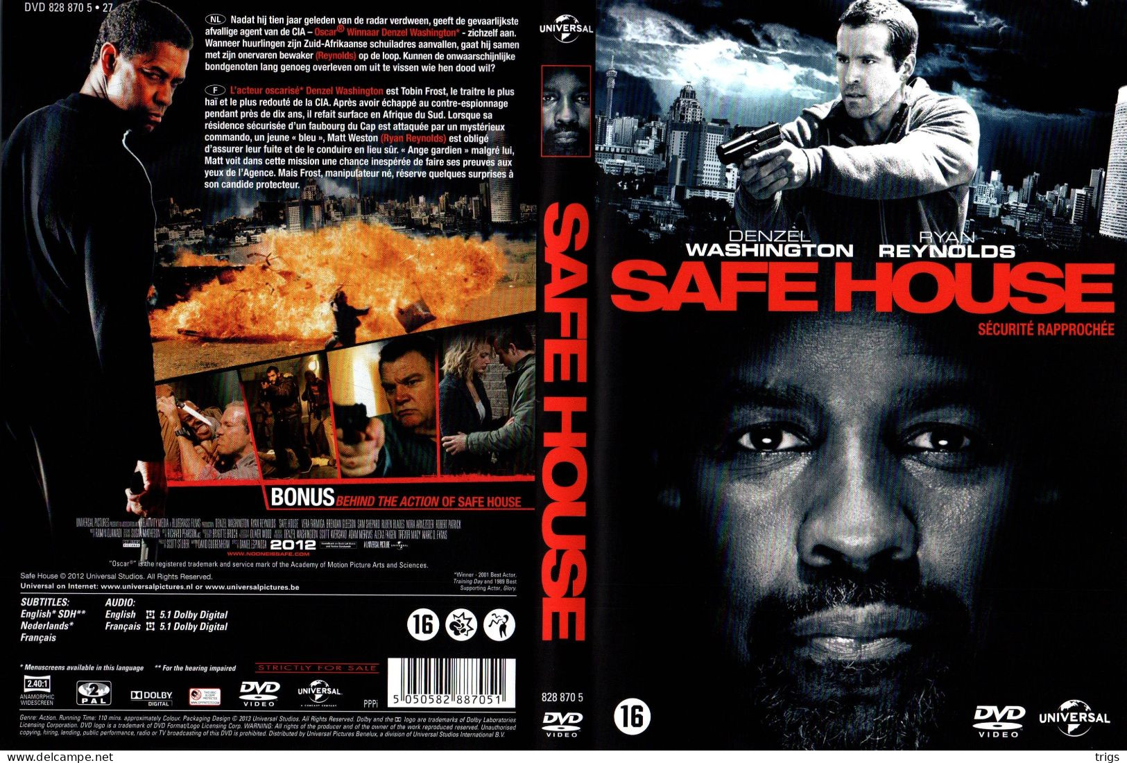 DVD - Safe House - Policiers