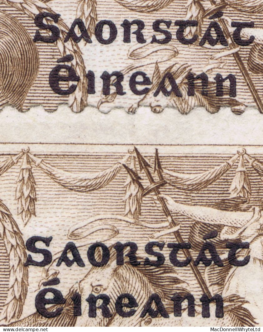 Ireland 1922-23 Thom Saorstát 3-line 2/6d Var "S Over E Corrected" Of Row 9/2 Mint Hinged - Ungebraucht