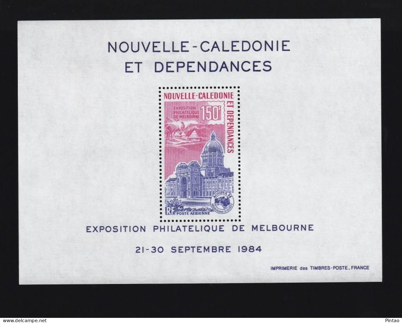 SSCF979- NOVA CALEDÓNIA 1984_ MNH (FILATELIA) - Blokken & Velletjes