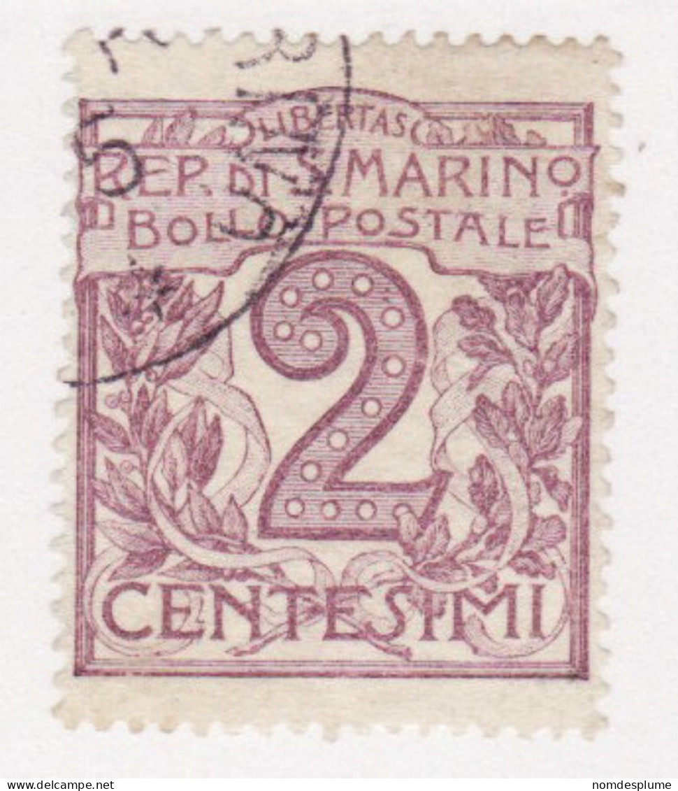 8890) San Marino 1903 - Usati