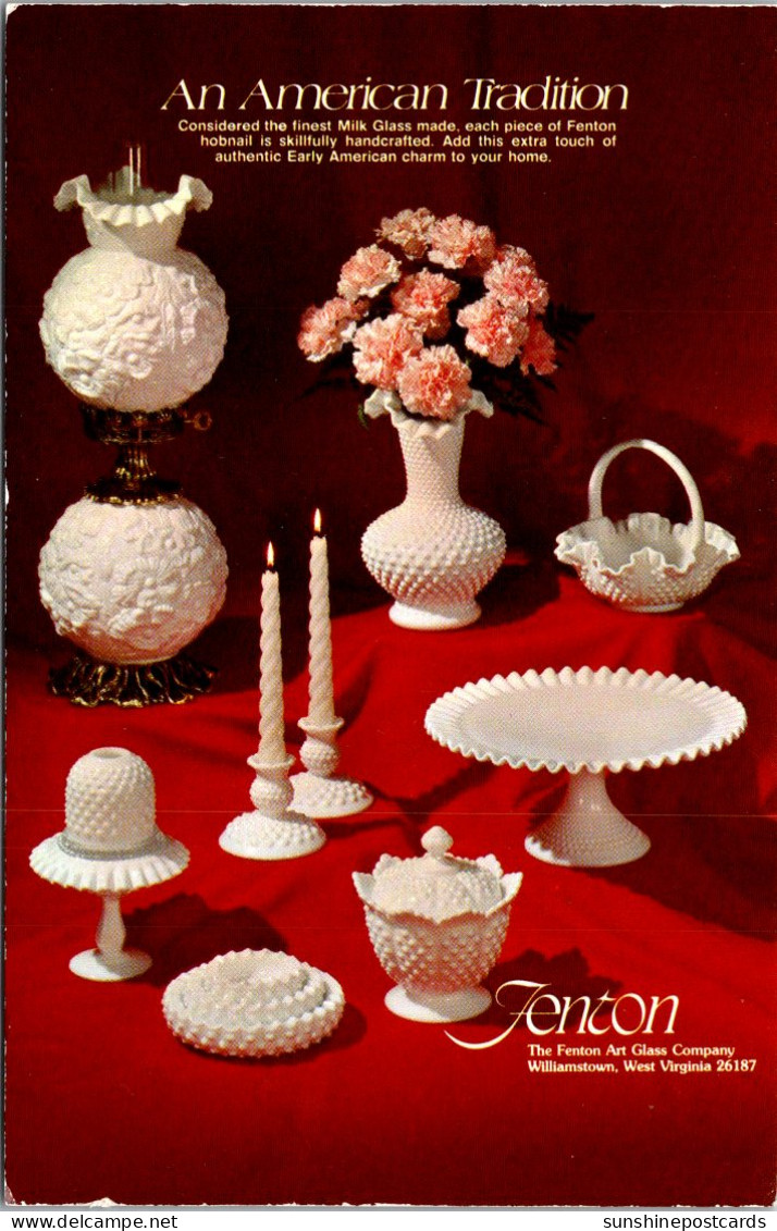 WEst Virginia Williamstown The Fenton Art Glass Company - Andere & Zonder Classificatie