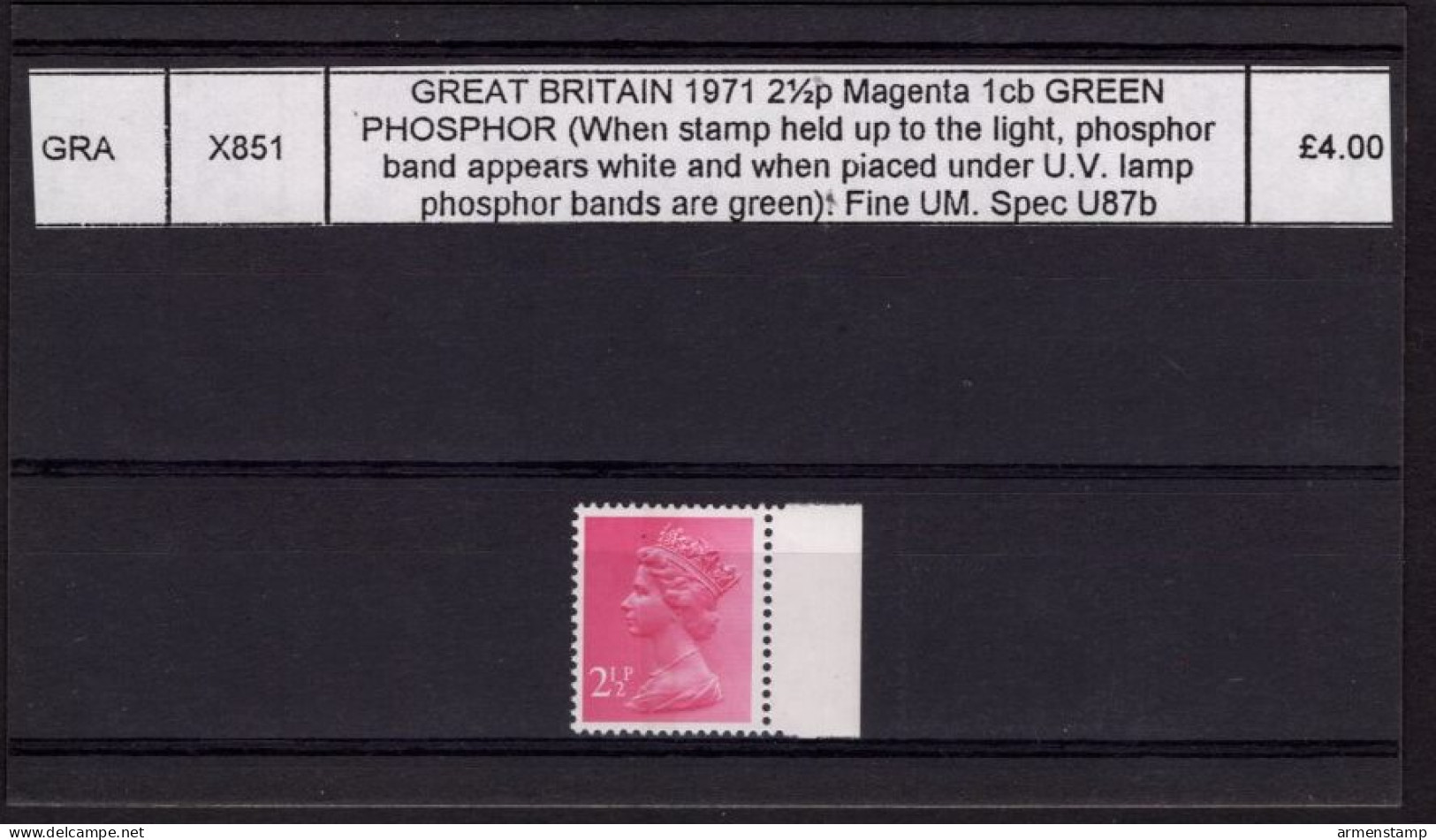 GB, Great Britain, ERROR, See Image And Description (1438) Free Shipping - Non Classificati