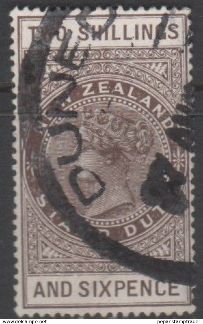 New Zealand - #AR33 - Used Fiscal - Postal Fiscal Stamps