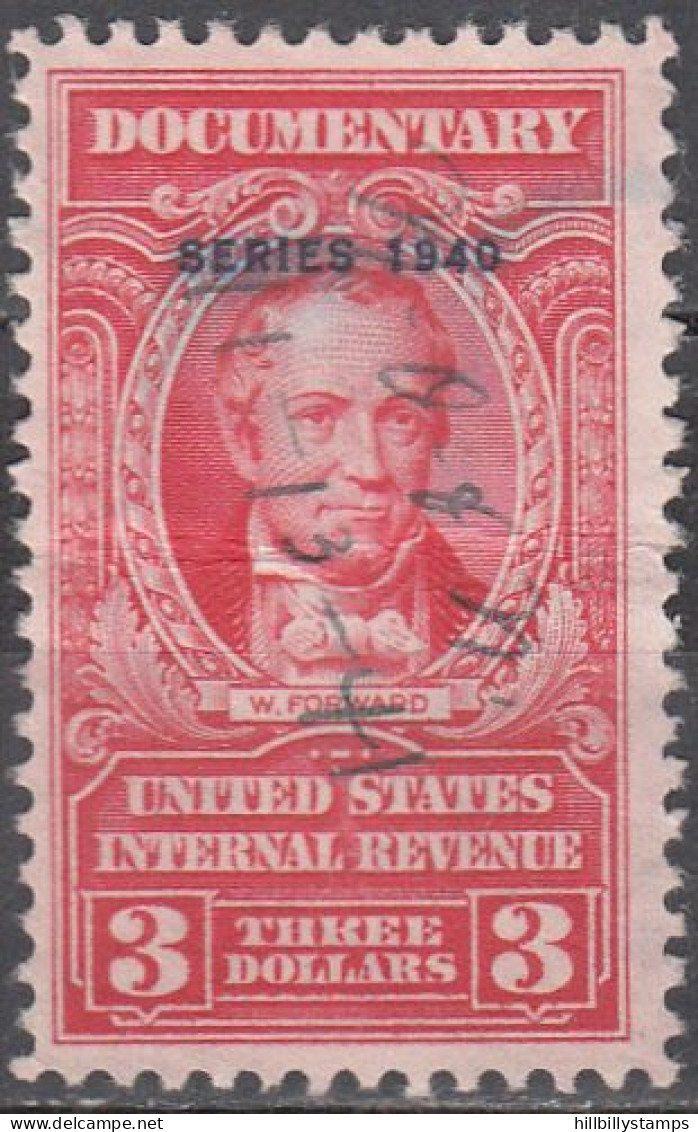 UNITED STATES  SCOTT NO R302  USED  YEAR  1940 - Steuermarken