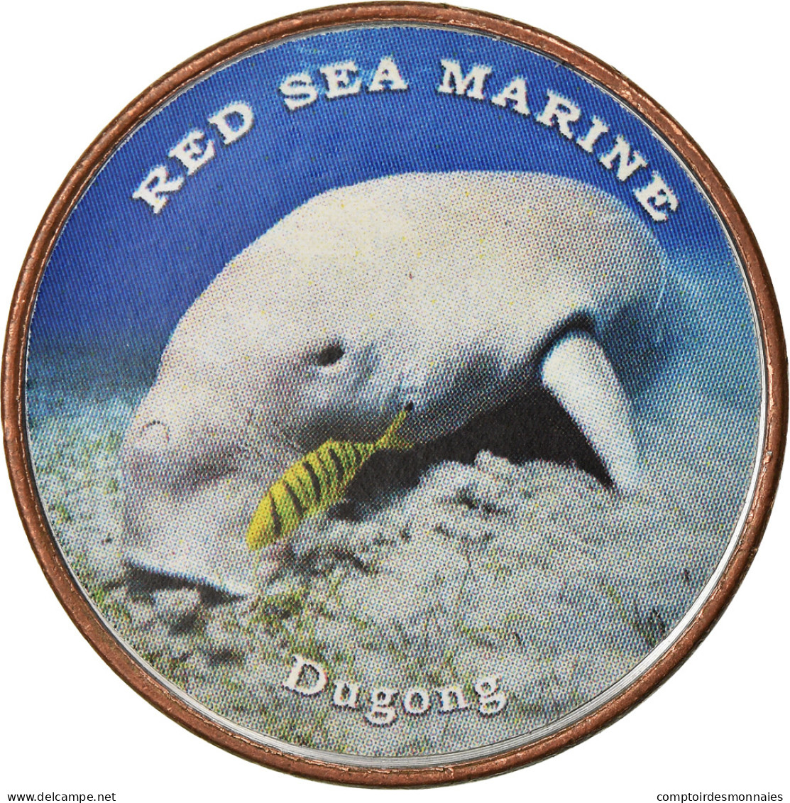 Monnaie, Somaliland, Shilling, 2018, Vie Sous-marine - Dugong, SPL, Stainless - Somalie