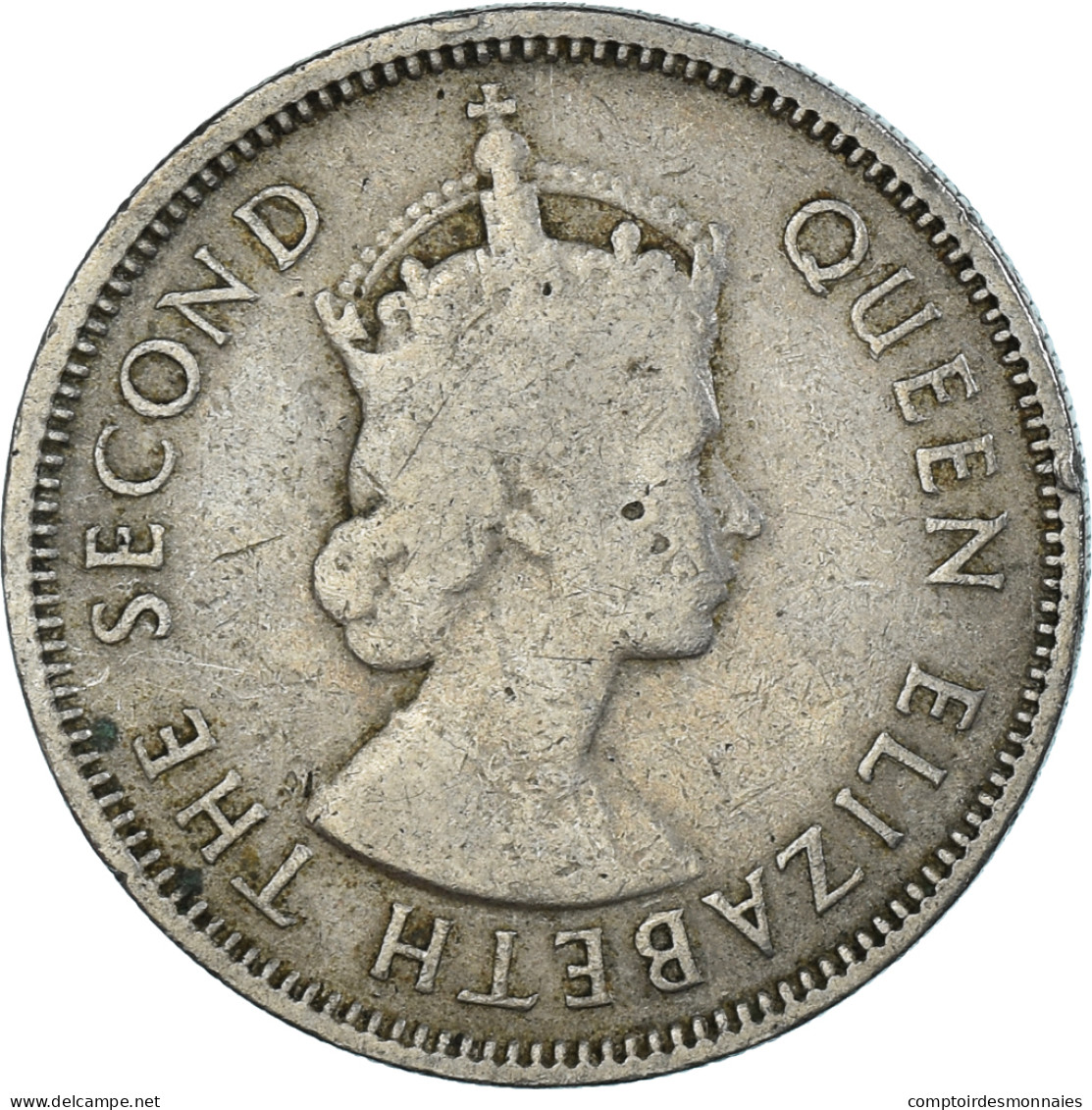 Monnaie, Seychelles, 1/2 Rupee, 1954 - Seychellen