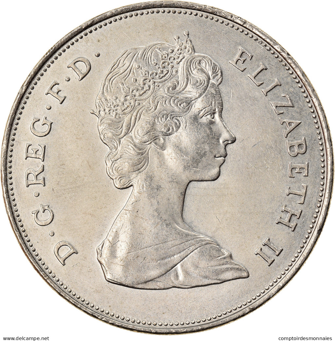 Monnaie, Grande-Bretagne, Elizabeth II, 25 New Pence, 1981, SUP, Copper-nickel - 25 New Pence