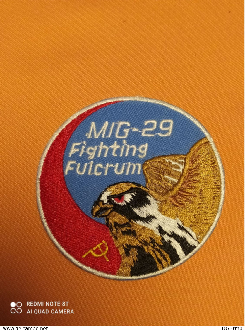 MIG 29 FIGHTING FULCRUM, PATCH AVIATION - Aviazione