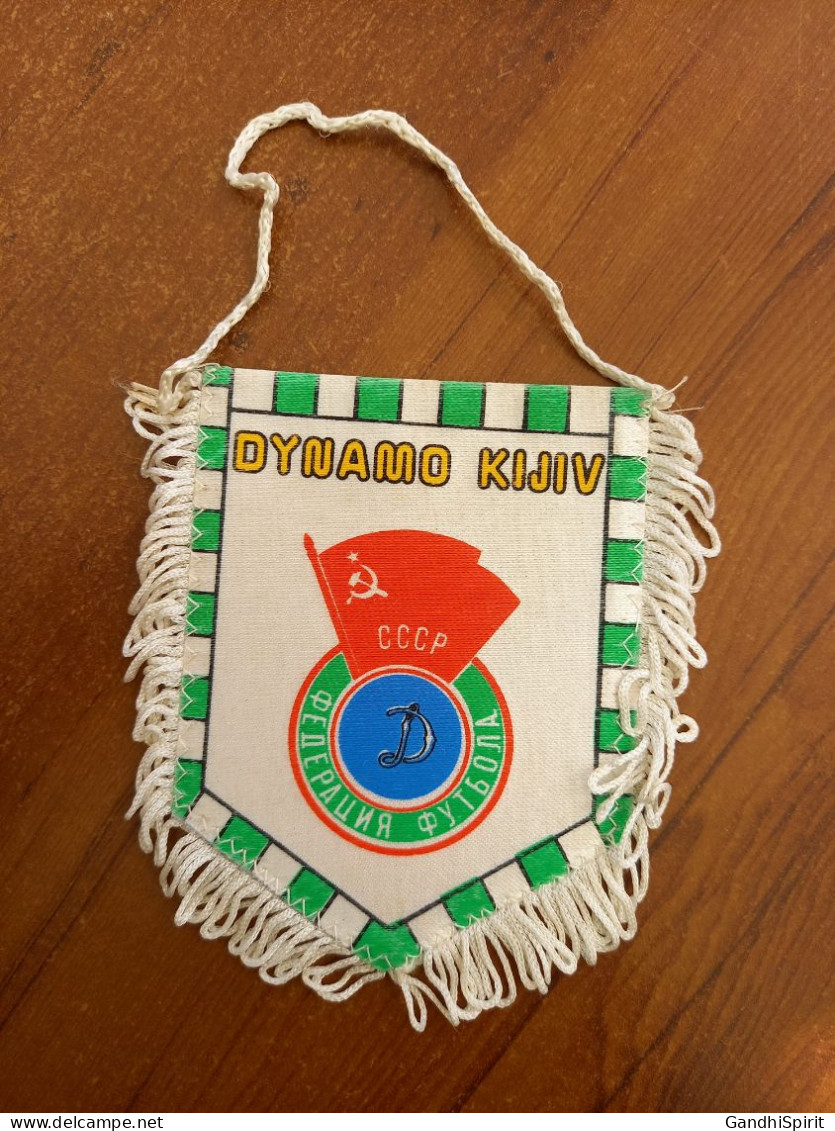 Fanion Football Dynamo Kijiv CCCP - Dynamo Kiev, Ukraine - Vintage - Uniformes Recordatorios & Misc