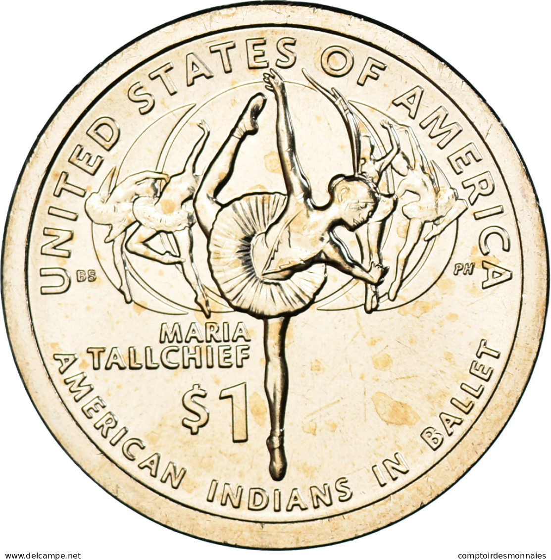 Monnaie, États-Unis, Dollar, 2023, Denver, Native American Dollar" American - Commemoratifs