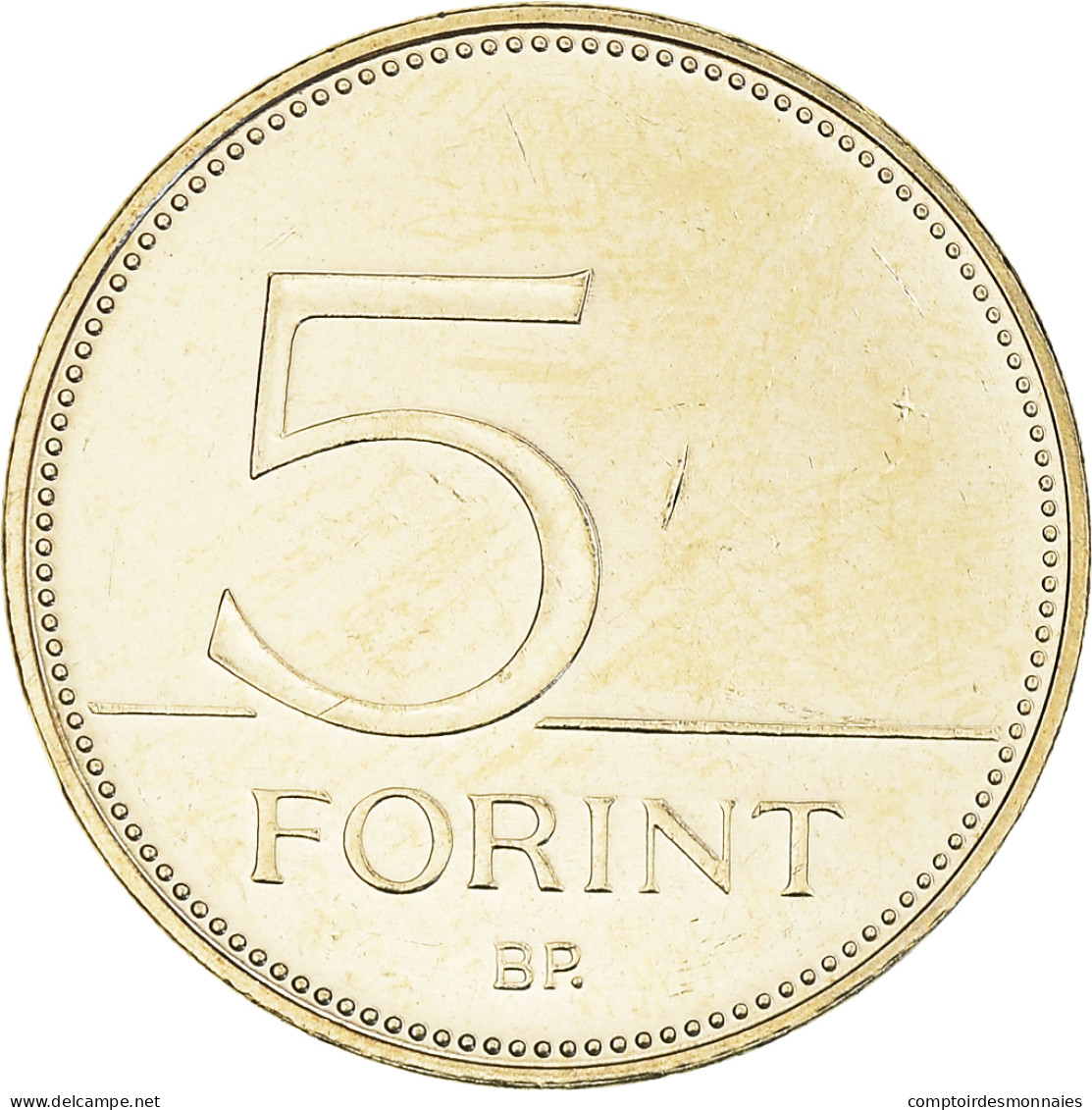 Monnaie, Hongrie, 75e Anniversaire - Forint, 5 Forint, 2021, R., SPL, Laiton - Hongrie