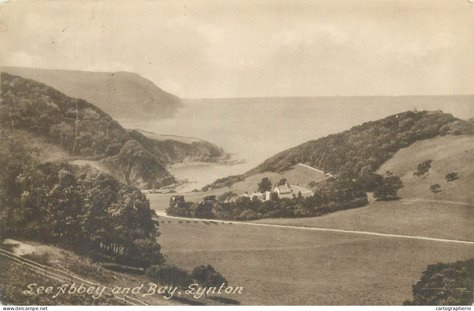England Lynton Lee Abbey And Bay General View - Lynmouth & Lynton