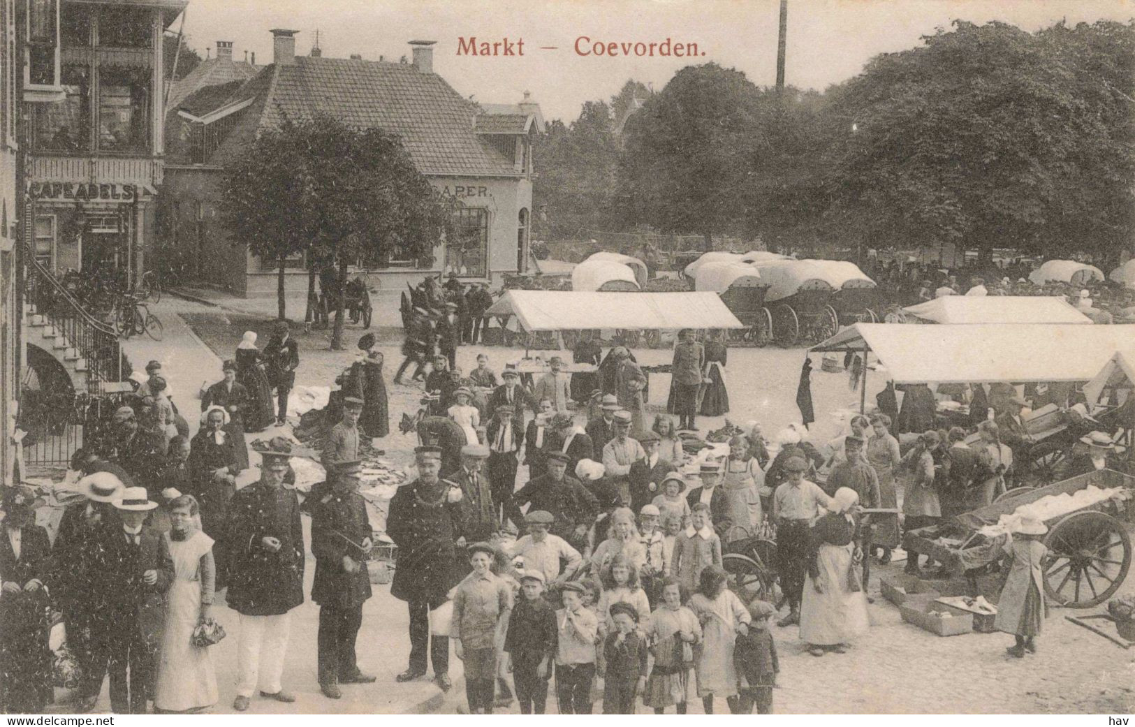 Coevorden Markt Café Abels 1996 - Coevorden