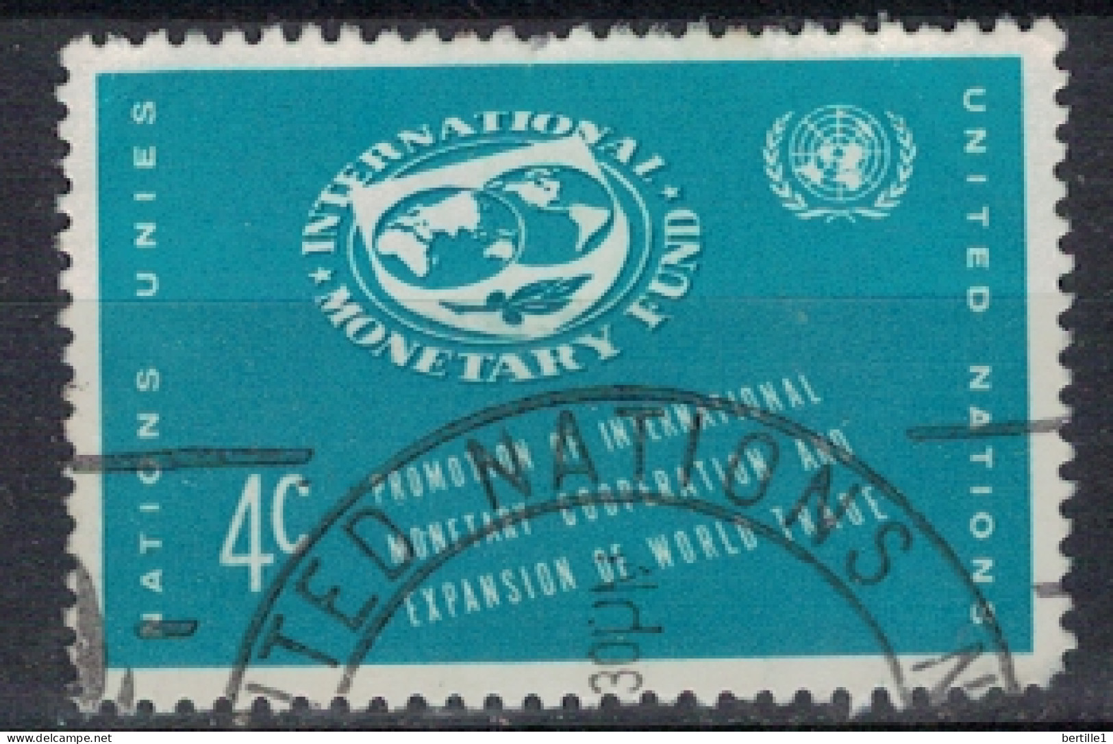 NATIONS UNIES         N°  YVERT  N° 86   OBLITERE   ( OB 4/08  ) - Used Stamps