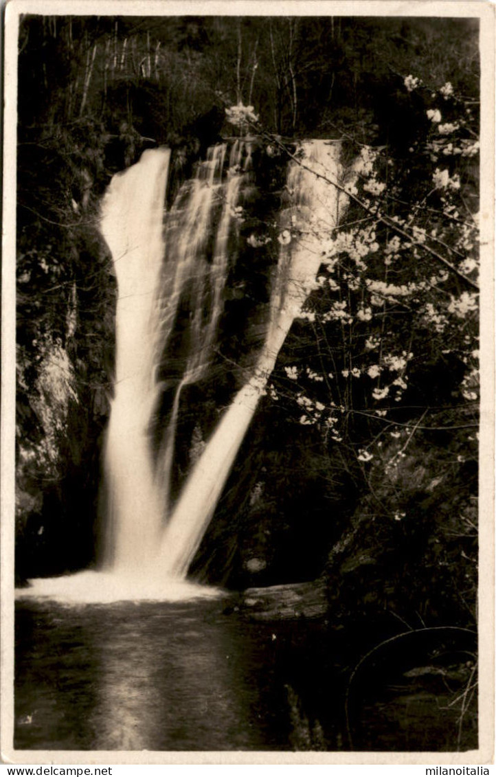 Wasserfall Bei Brione Locarno (500) * 4. 2. 1931 - Brione Sopra Minusio