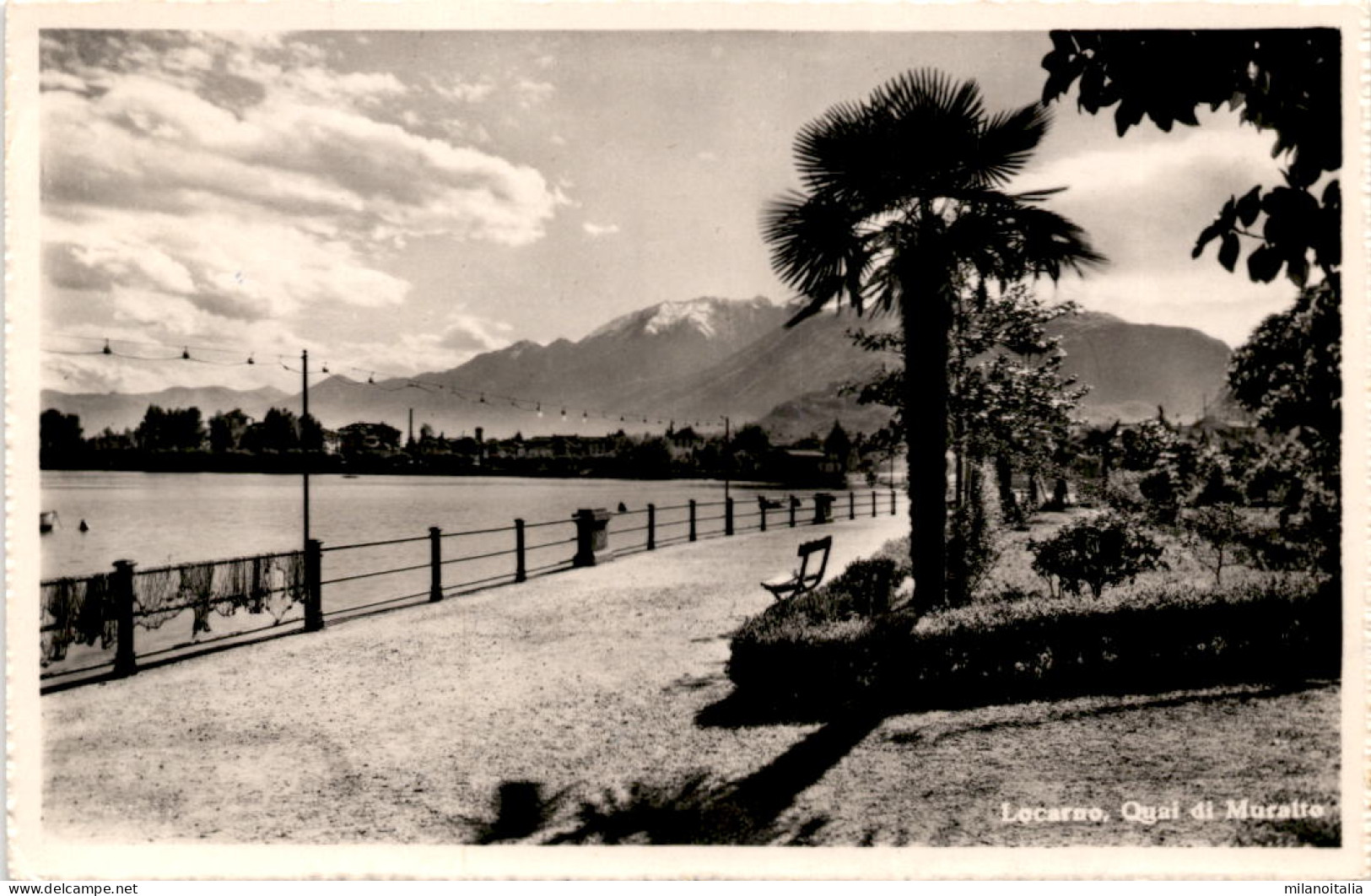 Locarno - Quai Di Muralto (6145) * 9. 8. 1949 - Muralto