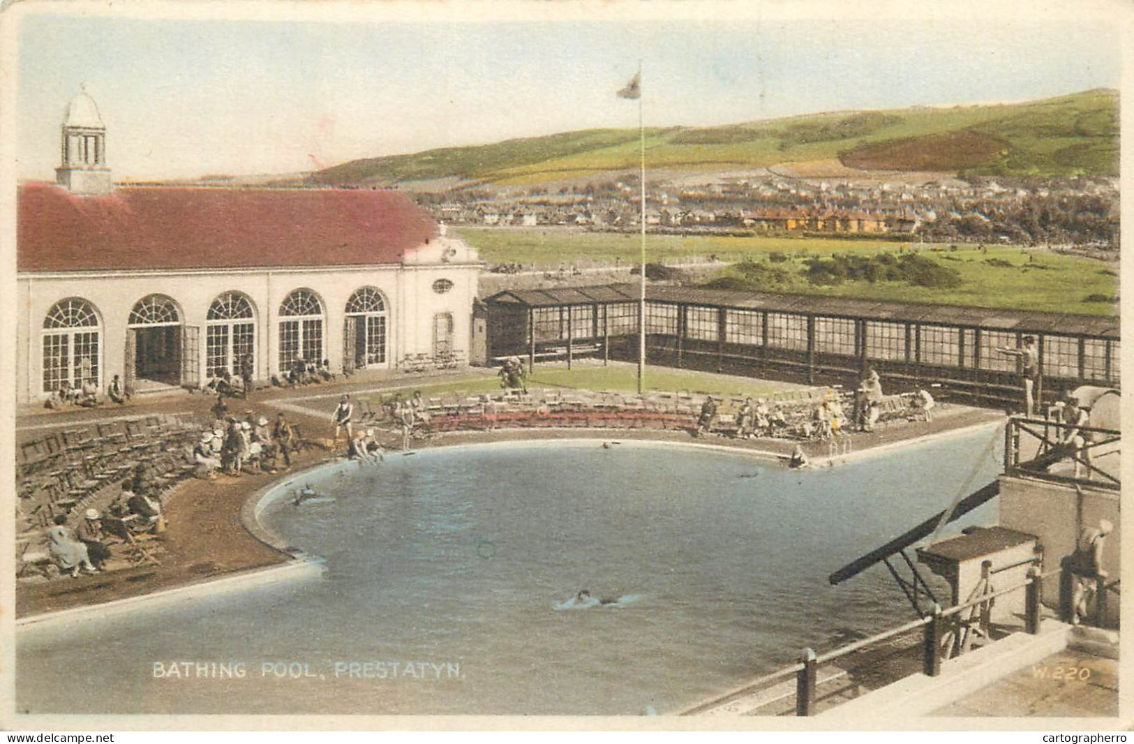 Wales Prestatyn Bathing Pool - Denbighshire