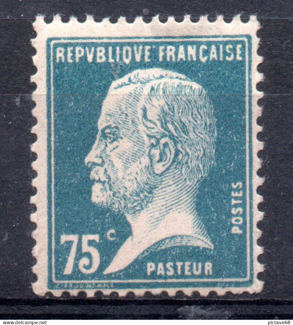 FRANCE / PASTEUR N° 177 - 75c BLEU NEUF * * - 1922-26 Pasteur