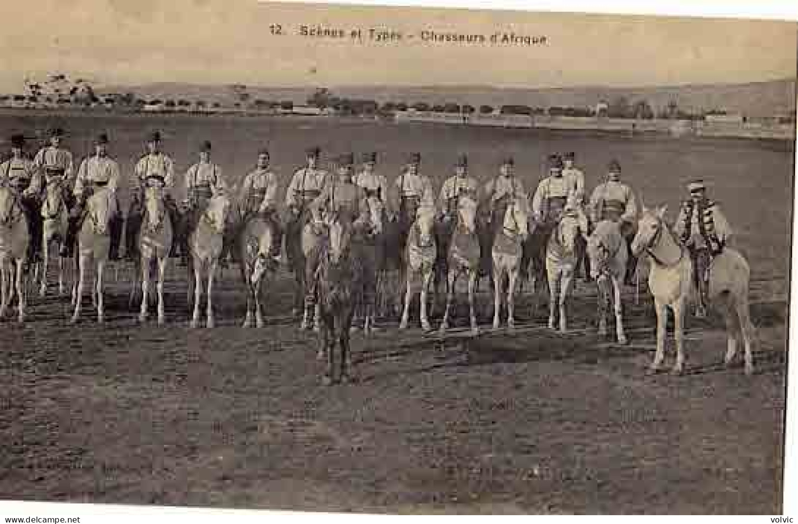 Scènes Et Types - Chasseurs D'Afrique - Afrika