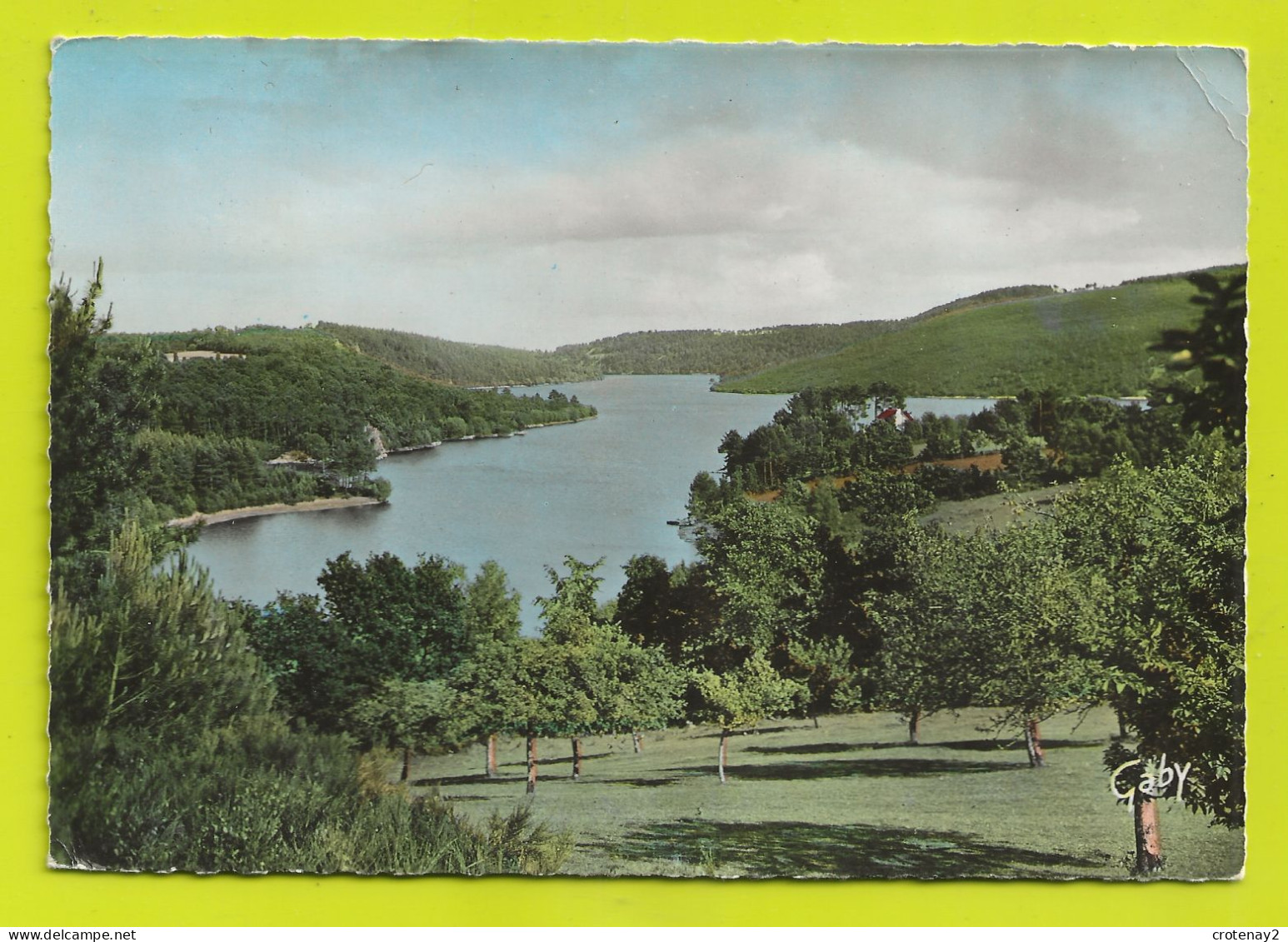 22 CAUREL N°3bis Lac De Guerlédan à Beau Rivage VOIR DOS En 1963 - Caurel