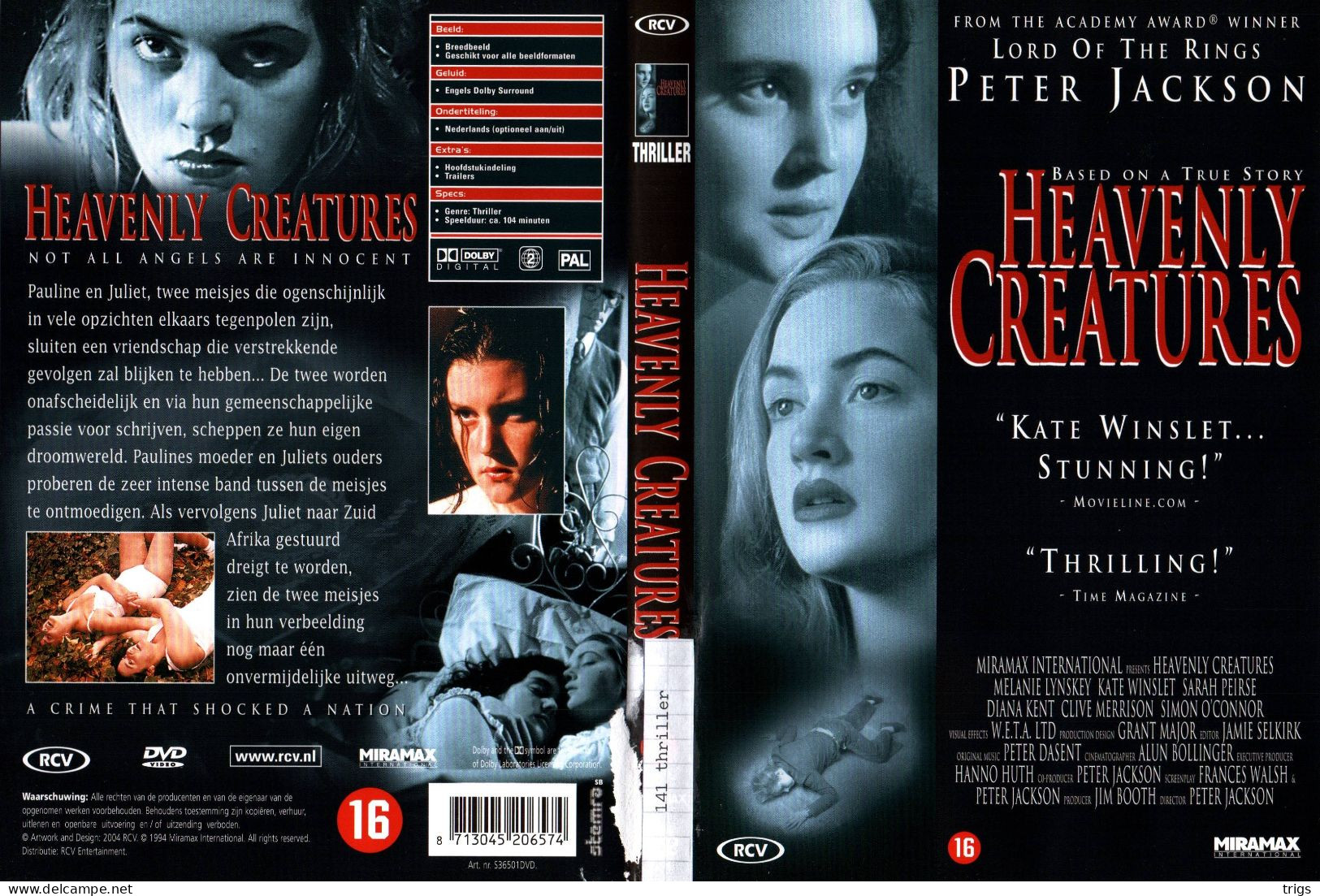 DVD - Heavenly Creatures - Policiers