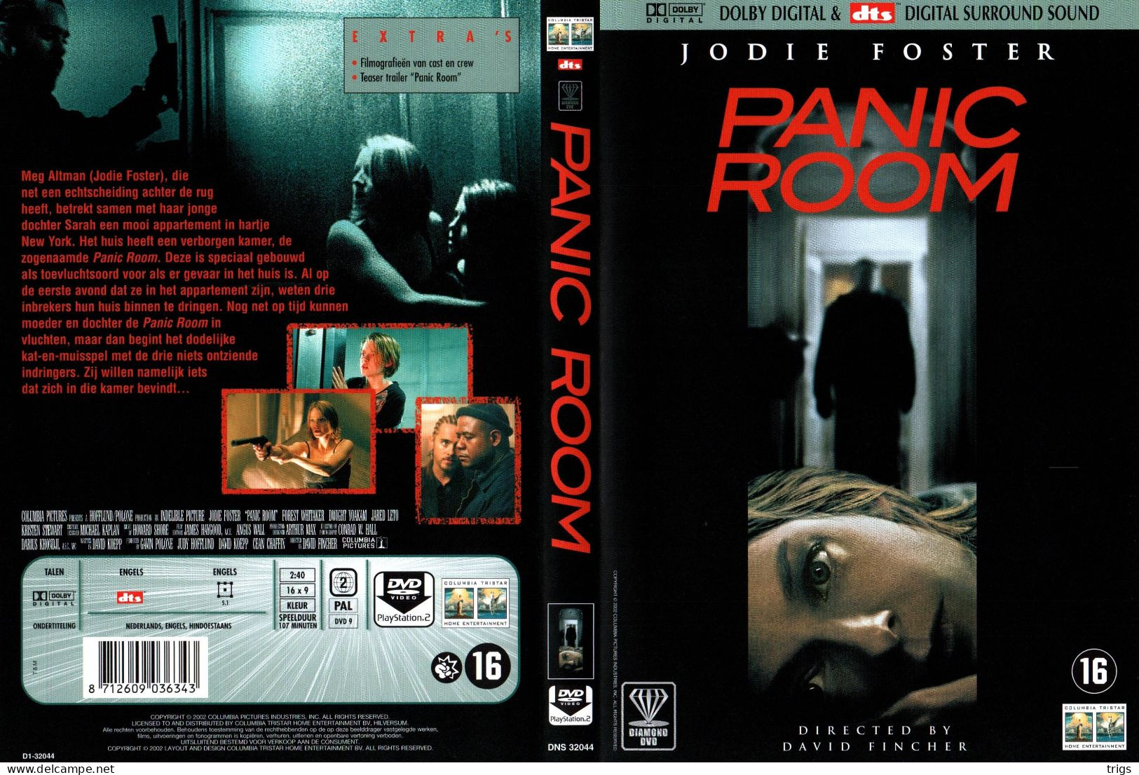 DVD - Panic Room - Policiers